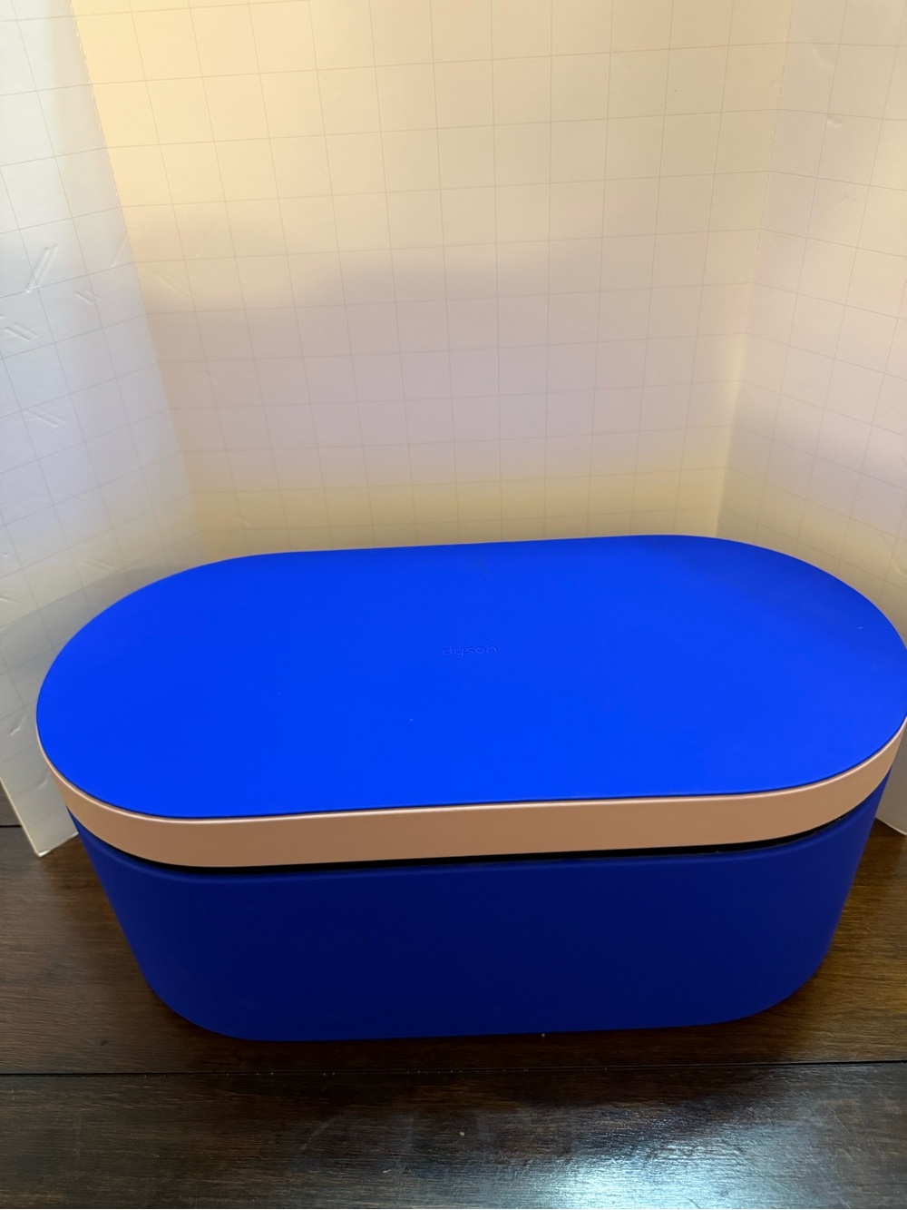 Genuine Dyson Airwrap Presentation Case Only Prussian Blue Storage Box